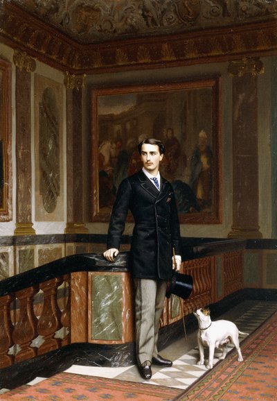 Conte de la Rouchefoucauld Duc de Doudeauville, Teriyeri ile, 1870