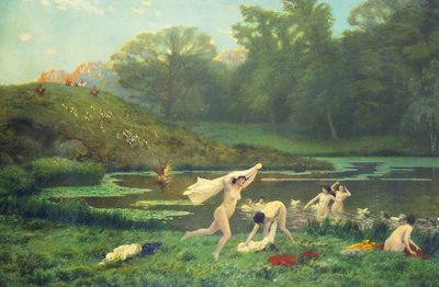 Diana ve Aktaeon by Jean Leon Gerome