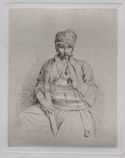 Mısırlı Sigara İçen by Jean Leon Gerome