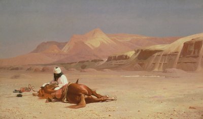 Çölde by Jean Leon Gerome