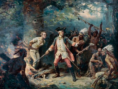Kızılderililerin esiri Binbaşı Israel Putnam