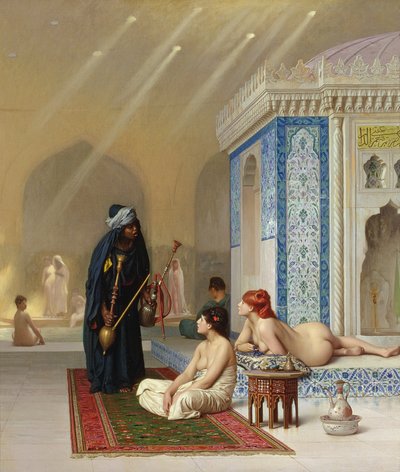 Haremde Havuz by Jean Leon Gerome