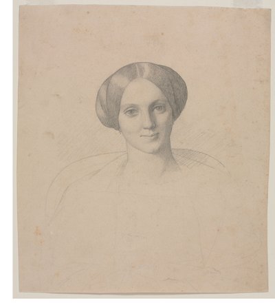 Bir Kadının Portre Başı, 1800