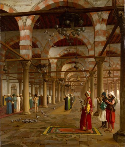 camide namaz kılmak by Jean Leon Gerome