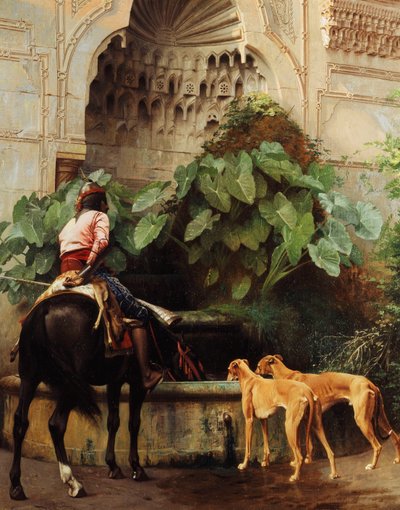 Avcılığa Dönüş, by Jean Leon Gerome