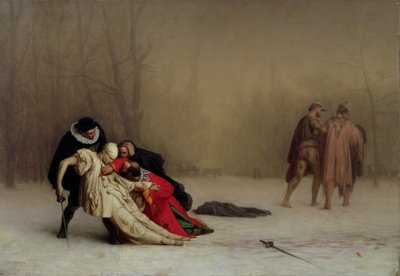 Maskeli Balodan Sonra Düello by Jean Leon Gerome