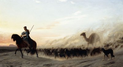 Suriye Çobanı, 1865 by Jean Leon Gerome