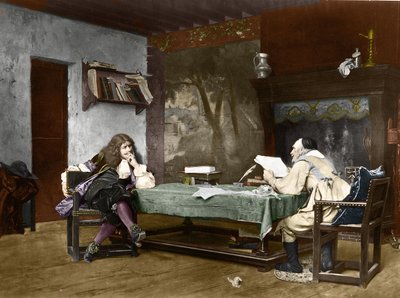 Yazarlar Jean-Baptiste (Jean Baptiste) Poquelin dit Moliere (1622-1673) ve Pierre Corneille (1606-1684). 19. yüzyıl (Jean-Leon (Jean Leon) Gerome