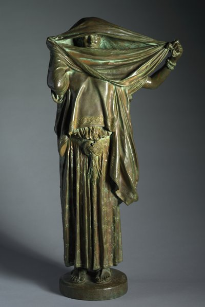 Peçeli Kadın, c. 1891. by Jean Leon Gerome