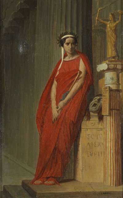 Phedre olarak Elisa Rachel by Jean Leon Gerome
