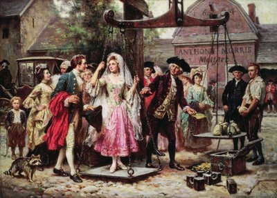 Ağırlığı Altın by Jean Leon Gerome Ferris