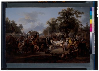 Köy fuarı by Jean Louis (1744 1829) De Marne