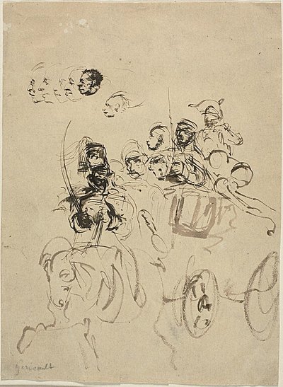  by Jean Louis André Théodore Géricault