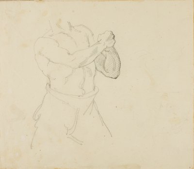 Bir Boksörün Gövdesi by Jean Louis André Théodore Géricault