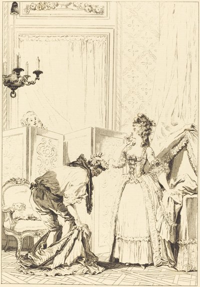 dayak ve içerik cuckold by Jean Louis Delignon and Antoine Jean Duclos after Jean Honoré Fragonard