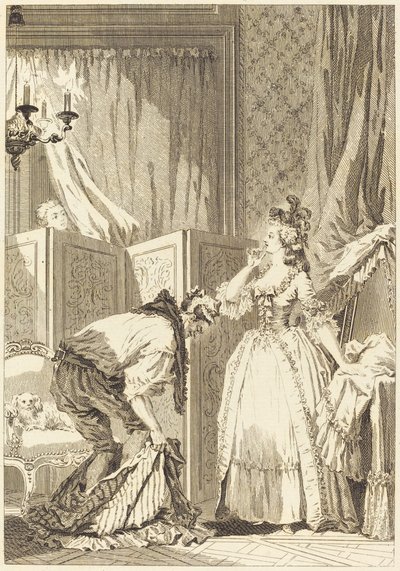 dayak ve içerik cuckold by Jean Louis Delignon and Antoine Jean Duclos after Jean Honoré Fragonard