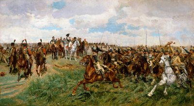 1807, Friedland, yaklaşık 1861-75. by Jean Louis Ernest Meissonier