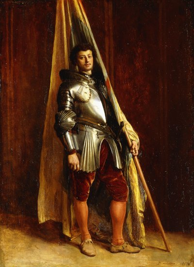 Bir Savaş Adamı; Bir Savaş Adamı, by Jean Louis Ernest Meissonier