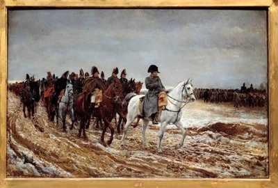 Fransız kampanyası by Jean Louis Ernest Meissonier