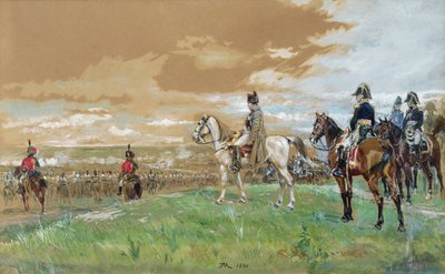 Jena (At Sırtında Napolyon) 1880 by Jean Louis Ernest Meissonier