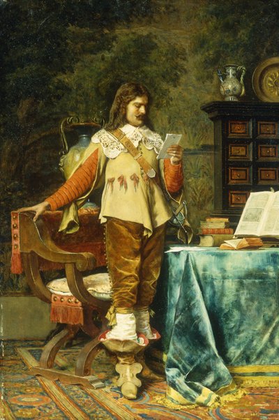 şövalye by Jean Louis Ernest Meissonier