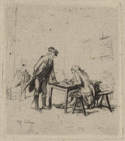 başlıksız by Jean Louis Ernest Meissonier