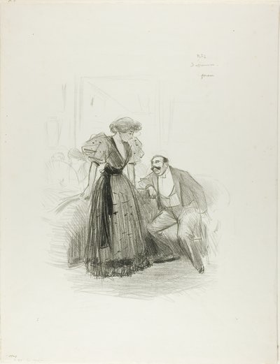 Bir Akşam Partisinde by Jean-Louis Forain