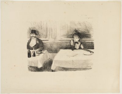 Restoranda by Jean Louis Forain