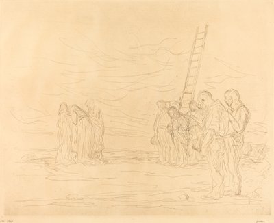 Calvary (ilk plaka) by Jean Louis Forain
