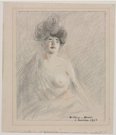 Nezaket, 1906. by Jean Louis Forain