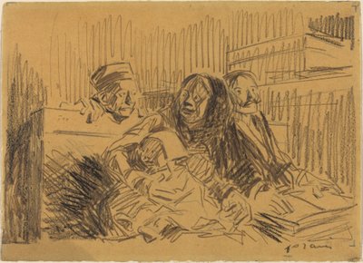 Savunan ve Sanık, c. 1908. by Jean Louis Forain
