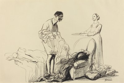 Askerlikten Terhis, c. 19141919. by Jean Louis Forain