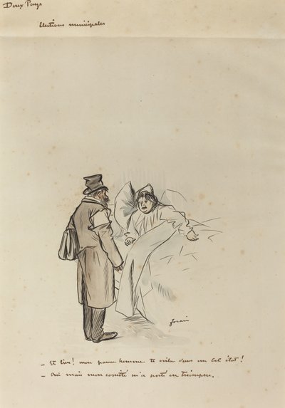 Belediye Seçimleri by Jean Louis Forain