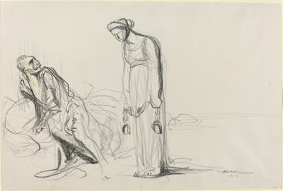 Fetter, 1919. by Jean Louis Forain