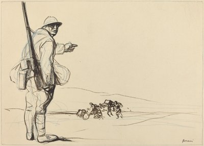 Alman İlerlemesi by Jean Louis Forain