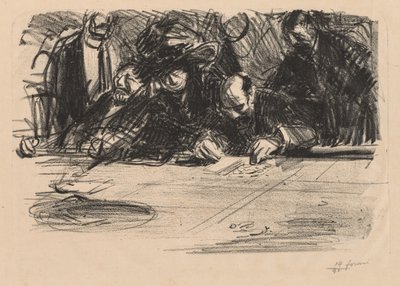 oyuncu grubu by Jean Louis Forain