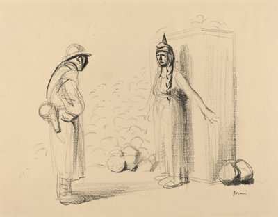 "louis" i gizlemek by Jean Louis Forain