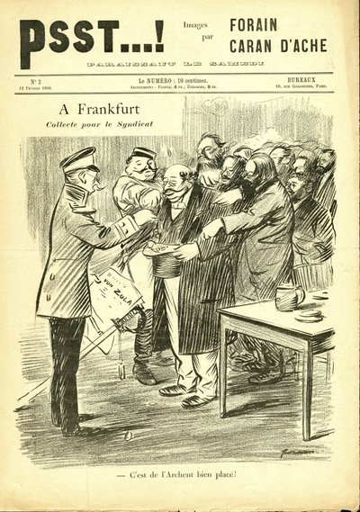Jean-Louis Forain'in (1852-1931) Psst'deki çizimi...! by Jean Louis Forain