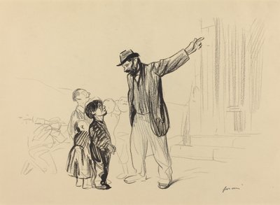 Babalarının Kilisesi, c. 19141919. by Jean Louis Forain