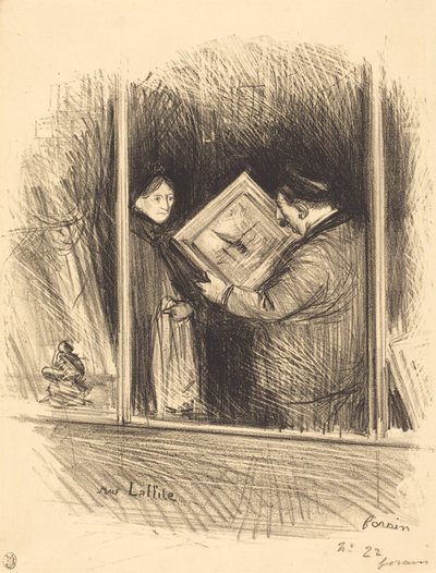 Laffitte Caddesi by Jean Louis Forain