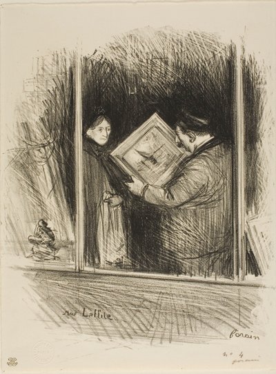 Laffitte Caddesi by Jean Louis Forain