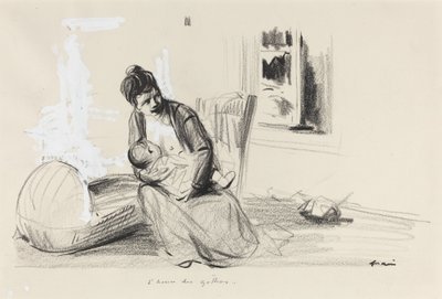 Gothaların saati, c. 19141919. by Jean Louis Forain