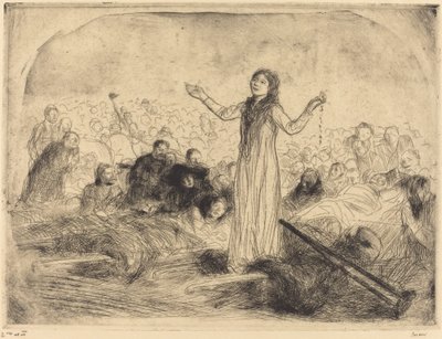 Lourdes, Mucize (ikinci plaka) by Jean Louis Forain