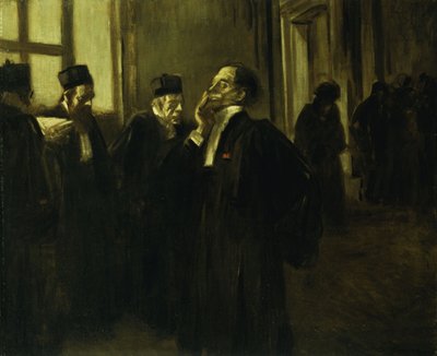 Saray Koridoru Sahnesi; Saraydaki Koridor Sahnesi, 1905 dolayları by Jean Louis Forain