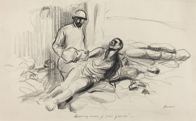 Merak etmeyin ben kaldım., c. 19141919. by Jean Louis Forain