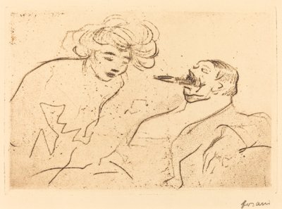 büyük puro by Jean Louis Forain