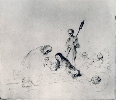 Hastaların Cemaati, 1925. by Jean Louis Forain