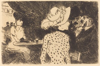 Folies Bergere (reddedilen tabak, ikinci tabak) by Jean Louis Forain