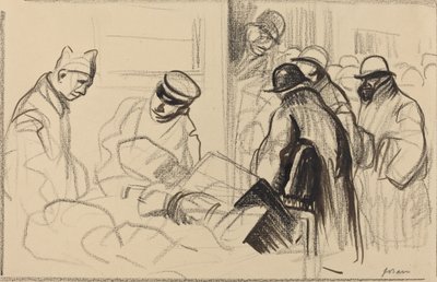 Bern için Tren by Jean Louis Forain