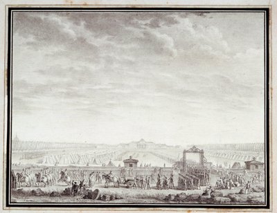 Fransız Devrimi: “” Les troupes du Champ-de-Mars, Place Louis XV